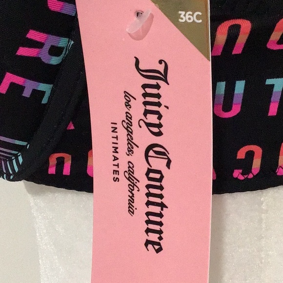 NWT Juicy Couture Intimates, Bra 36C with Sexy Extreme Push-up - Picture 12 of 12